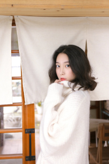 女式泳衣半遮副乳薄款比基尼